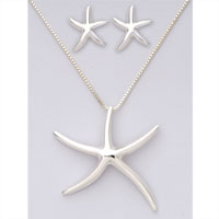 Heartland America Search Results For Jilco Jewelry Starfish Earring Necklace Set