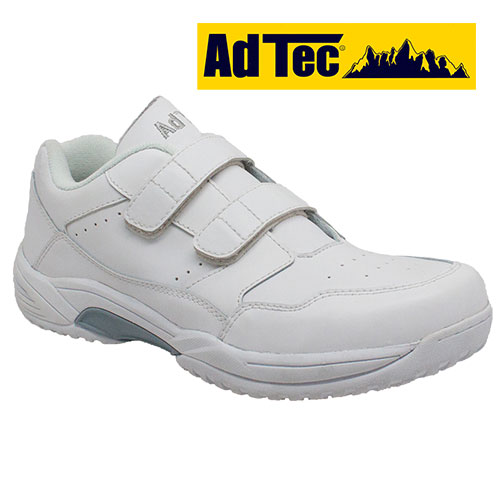 AdTec White Slip-Resistant Shoes