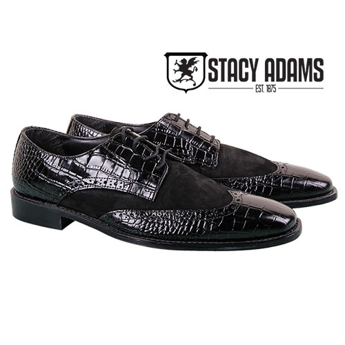 Stacy Adams Men's Black Arturo Oxfords