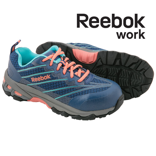 Reebok Women's Blue Micro-Mesh Work Shoes