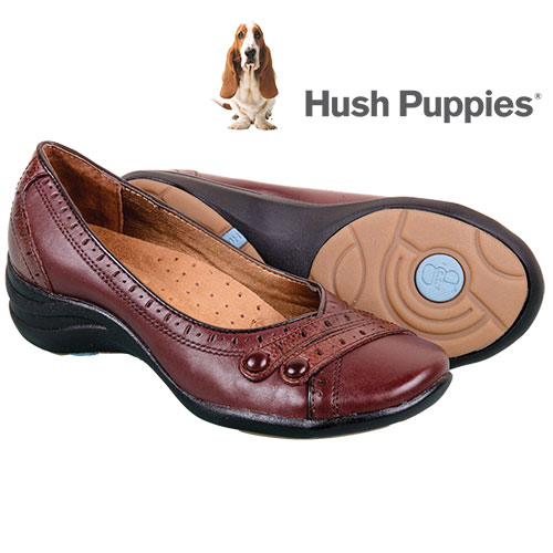 Hush Puppies Women's Brown Burlesque Slip-Ons