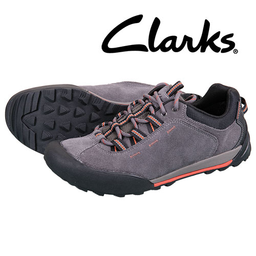 Clarks Men's Grey Outlay Peak Hikers