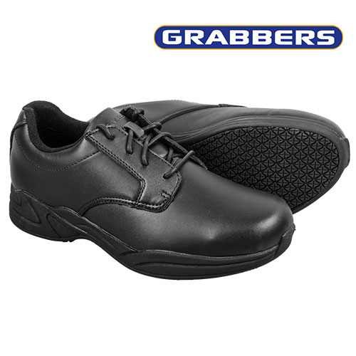 Grabbers Ava Men's Black Oxfords