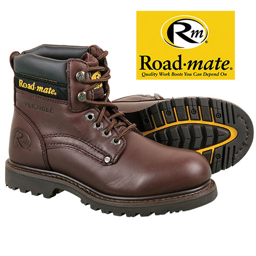 Roadmate Men's Brown Work Boots