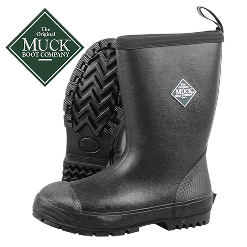 Muck Men's Black Resist Mid Boots