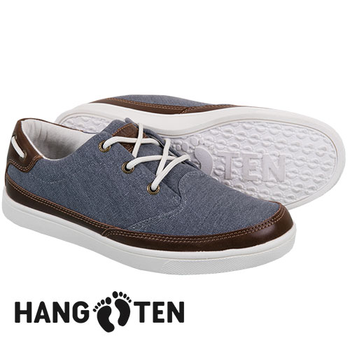 Hang Ten Men's Navy Venice Canvas Shoes