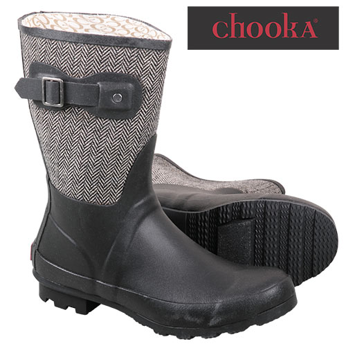 Chooka Women's Black Waterproof Boots