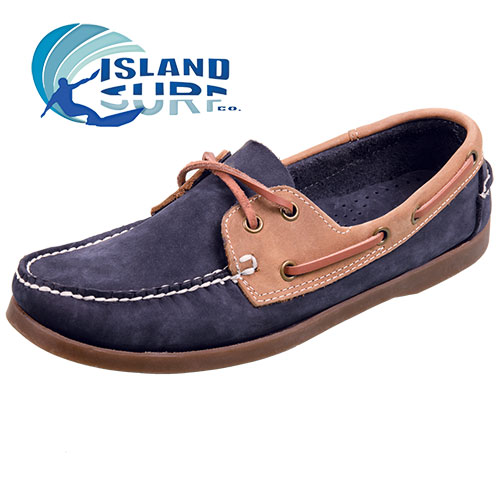 Abbot K Men's Navy Boardwalk Boat Shoes