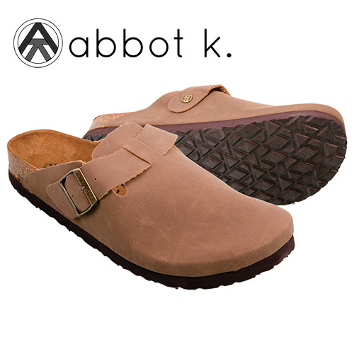 Abbot K Men's Brown Bondi Clogs