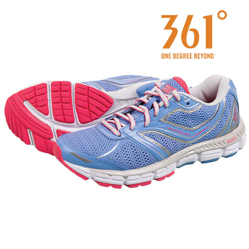 361 Degrees Women's Silver Violation Running Shoes