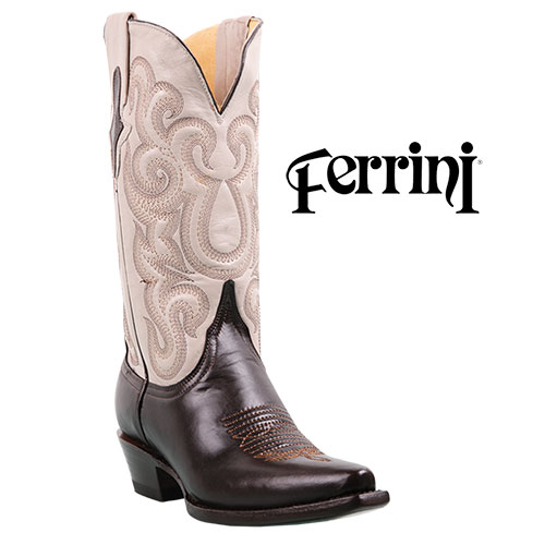 Ferrini Women's Chocolate Western Boots