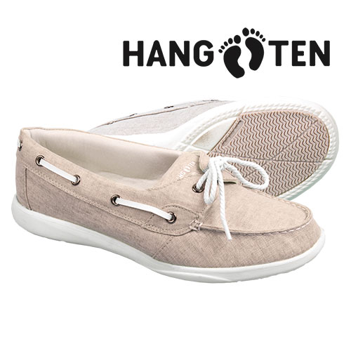 Hang Ten Women's White Rosa Canvas Shoes