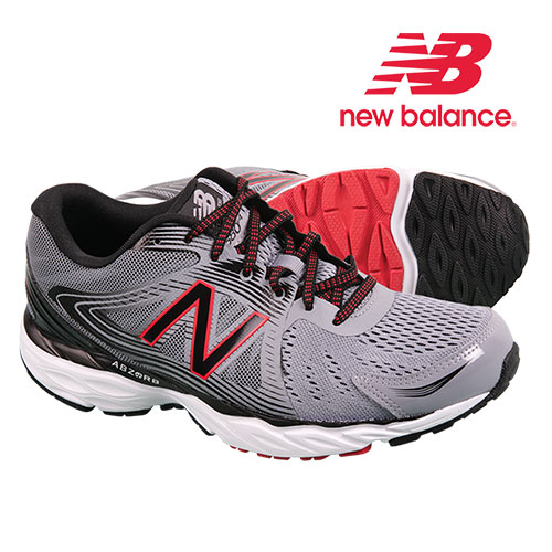New Balance Men's Grey Running Shoes