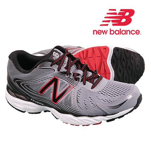 New Balance Men's Grey Running Shoes