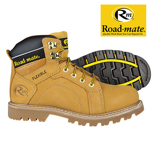 Roadmate Men's Honey Gravel Work Boots