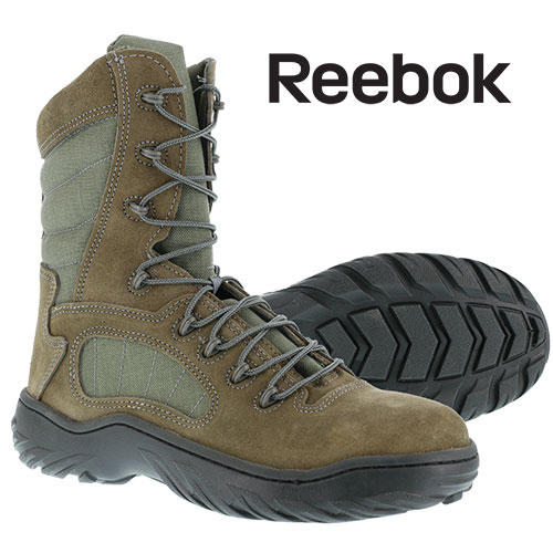 Reebok Men's Steel Toe Sage Green 8 Inch Tactical Boots