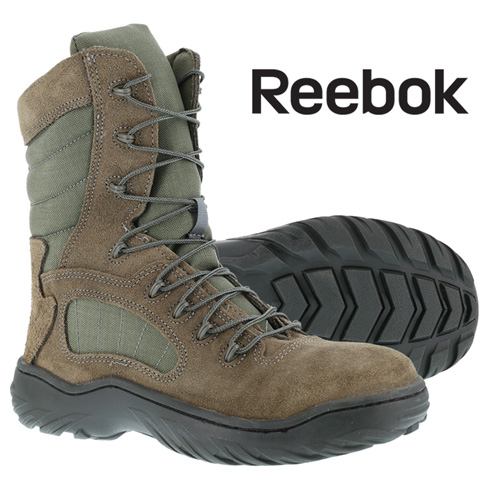 reebok military boots sage green