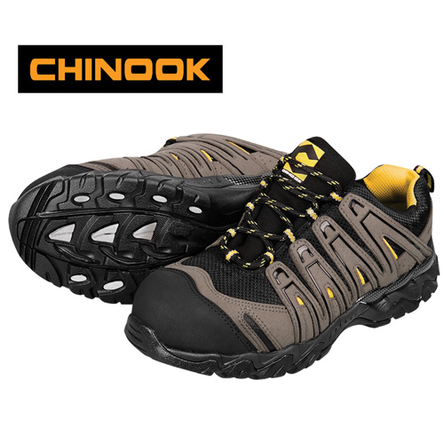 Chinook Men's Grey Hawk Safety Shoes