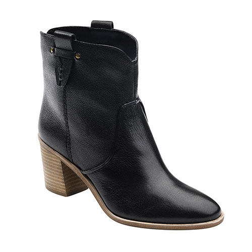 G.H. Bass & Co Women's Black Sophia Ankle Boots