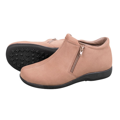 Walking Cradles Women's Taupe Zip Boot