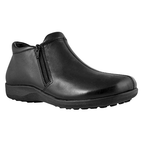 Walking Cradles Women's Black Zip Boots