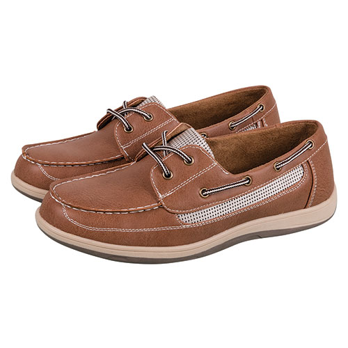 Island Surf Chatham Men's Brown Boat Shoes