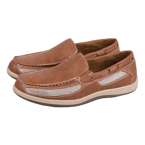 Island Surf Men's Tan Chatham Slip-On Shoes
