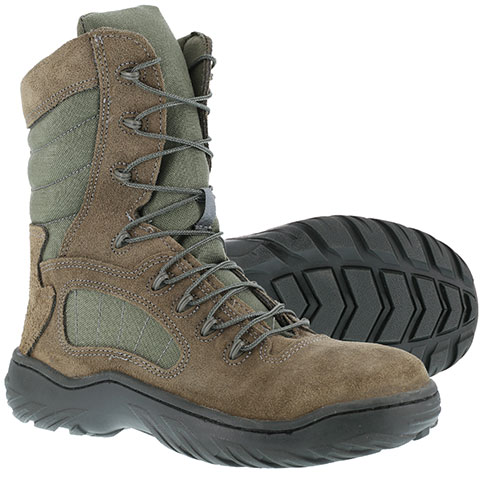 Reebok Duty Youth Sage Green Steel Toe Boots