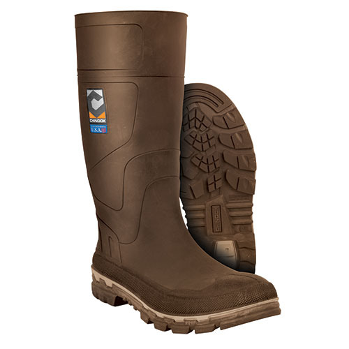 Chinook Kickaxe Men's Brown Rubber Boots