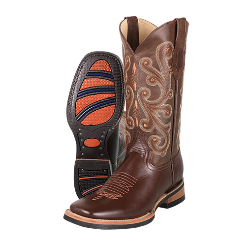 Men's Ferrini S-Toe French Calf Boots