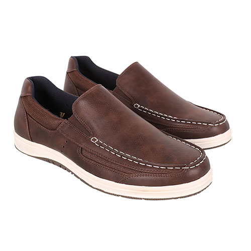 Island Surf Men's Brown Casual Boat Shoes