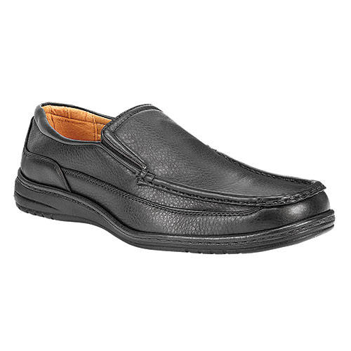 Maximus Men's Black Comfort Slip-Ons