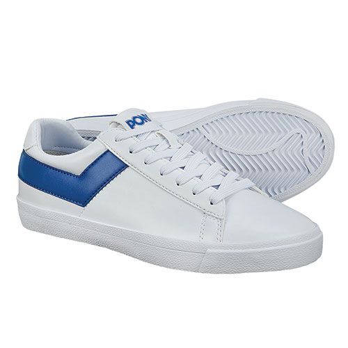Pony Women's Classic White/Blue Sneaker