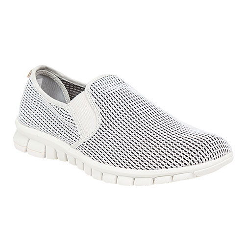 Deer Stags NoSoX Mesh Men's White Slip-Ons