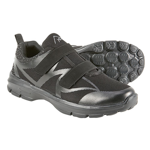 M-Air Women's Black Ultralight Velcro Shoes
