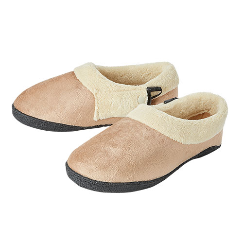 Stay Warm Memory Foam Heated Slippers