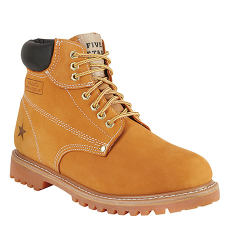 Five Star Men's Leather Workboots