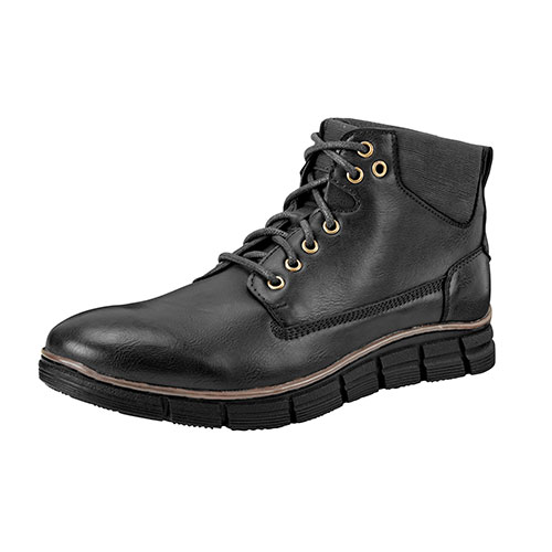 Roma Rio Men's Black Fashion Work Boots