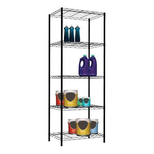 Home Basics 5-Tier Metal Wire Shelving
