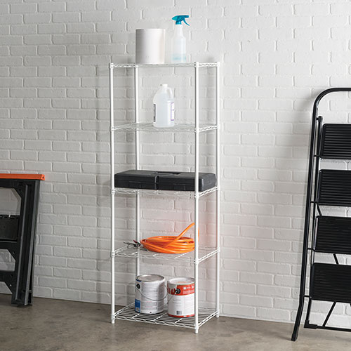 Home Basics 5-Tier Metal Wire Shelving