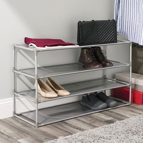 Home Basics 20-Pair Shoe Rack