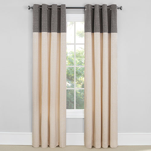 EverDark Vancouver Grey Insulated Curtains - 2 Pack
