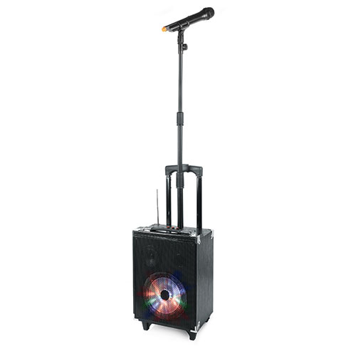 Technical Pro Rechargeable Bluetooth Speaker with Microphone & Microphone Stand