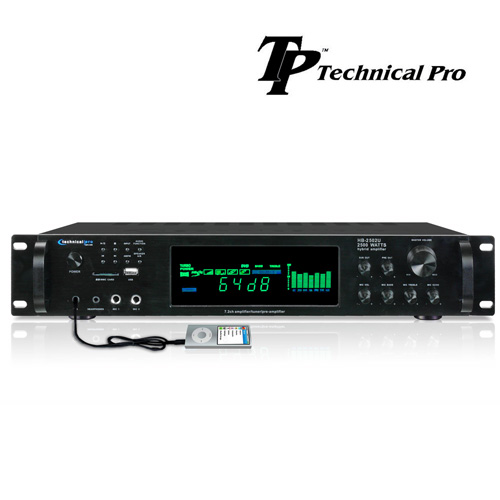 Technical Pro 2500W Digital Amplifier With AM And FM