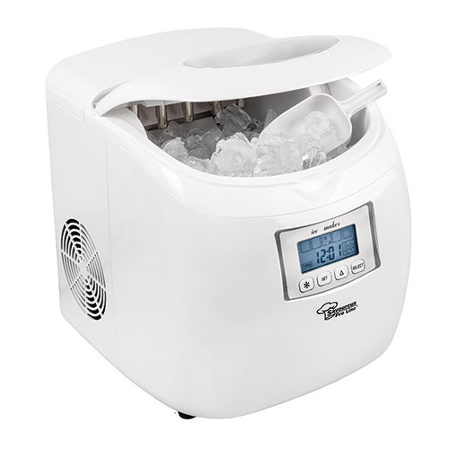 NEW Savoureux Pro Line Portable Countertop Ice Maker with 2 Quart Water