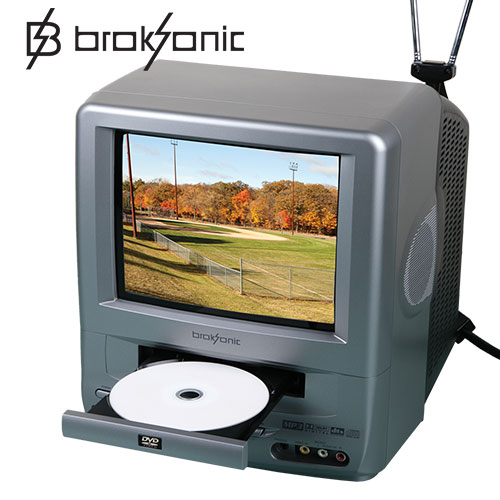 Broksonic CCVG-297 9 Inch TV/DVD System