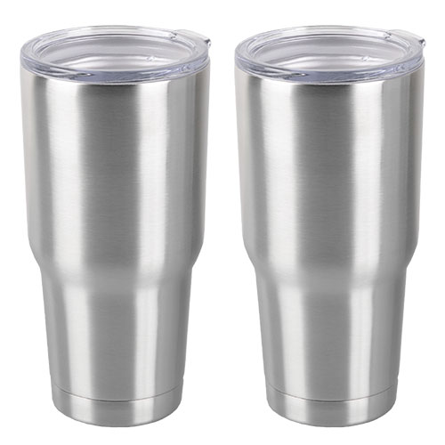 Aquatix 30 oz. Stainless Steel Tumblers - 2 Pack