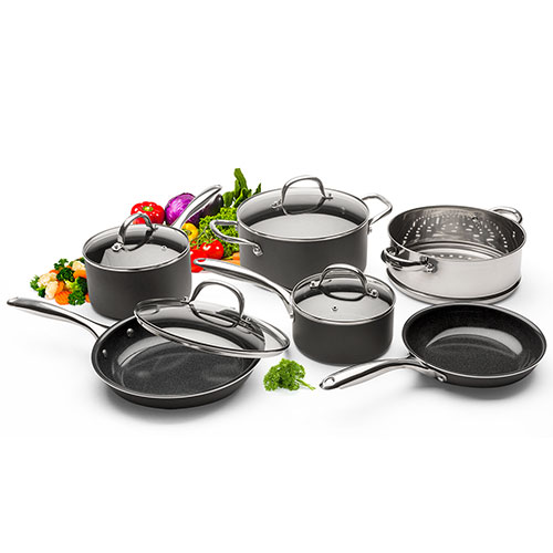 Diamotech 10 Piece Ceramic Cookware Set