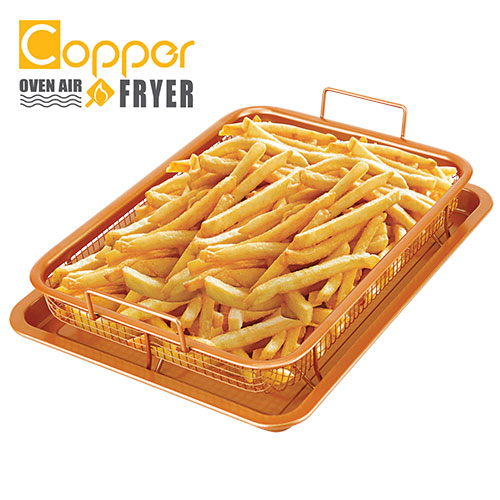Copper Oven Air Fryer Pan