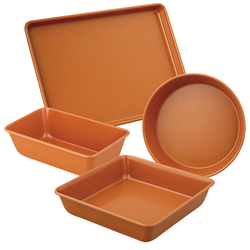 Copper Bakeware Set - 4 Piece
